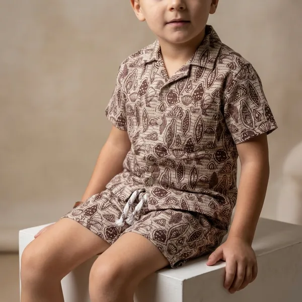 Multicolour_Imported_Premium_Quality_Stylish_Printed_Shirt_And_Shorts_Set_For_Boys