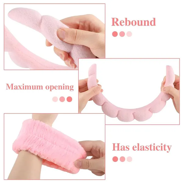 Spa_Headband_And_Wrist_Band_Combo_Set