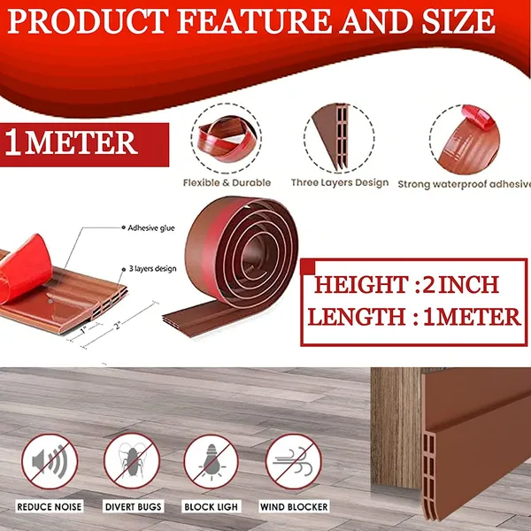 Silicone_Self_Adhesive_Door_Air_Gap_Sealing_Tape