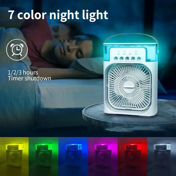 Portable_Humidifier_Air_Cooler_Mist_Fan_Mini_Table_Fan_For_Home_With_3_Speed_Mode_With_Water_Spray,_7_Color_Led_&_Timer,_Usb_Personal_Cooler_Desk_Fan_For_Shop,_Office,_Kitchen