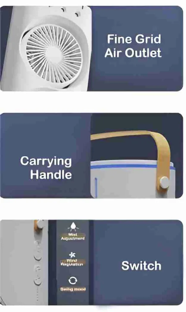 Portable_Doul_Fan_Rechargeable_Cooler_Cum_Ac