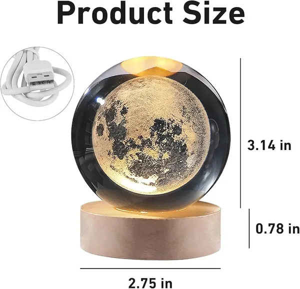 Moon_Crystal_Ball_Night_Light,2.4_Inch_Glass_Ball_Night_Led_Lamp_With_Woodern_Base,Decorations_Gifts_For_Men,Women,Kids,Boys,Girls_|_Gifts_For_Woman_|_Valentine_Gift_For_Girlfriends