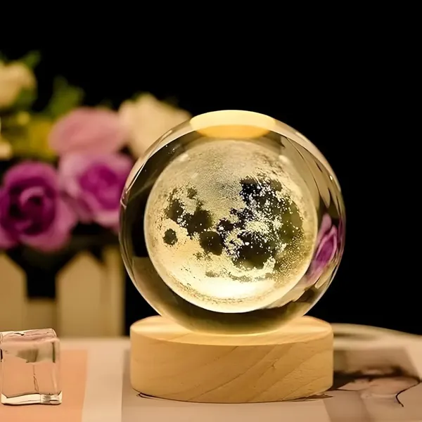 Moon_Crystal_Ball_Night_Light,2.4_Inch_Glass_Ball_Night_Led_Lamp_With_Woodern_Base,Decorations_Gifts_For_Men,Women,Kids,Boys,Girls_|_Gifts_For_Woman_|_Valentine_Gift_For_Girlfriends