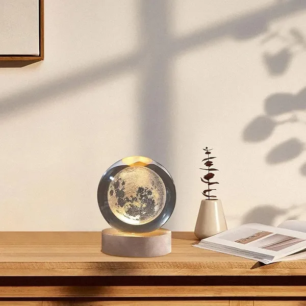 Moon_Crystal_Ball_Night_Light,2.4_Inch_Glass_Ball_Night_Led_Lamp_With_Woodern_Base,Decorations_Gifts_For_Men,Women,Kids,Boys,Girls_|_Gifts_For_Woman_|_Valentine_Gift_For_Girlfriends