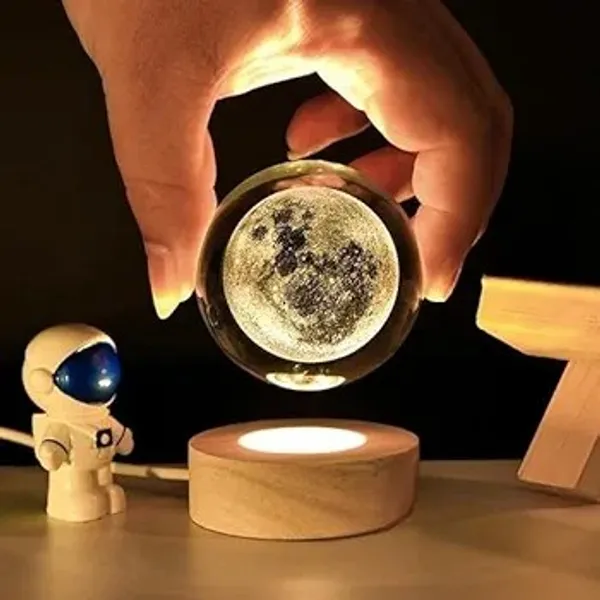 Moon_Crystal_Ball_Night_Light,2.4_Inch_Glass_Ball_Night_Led_Lamp_With_Woodern_Base,Decorations_Gifts_For_Men,Women,Kids,Boys,Girls_|_Gifts_For_Woman_|_Valentine_Gift_For_Girlfriends