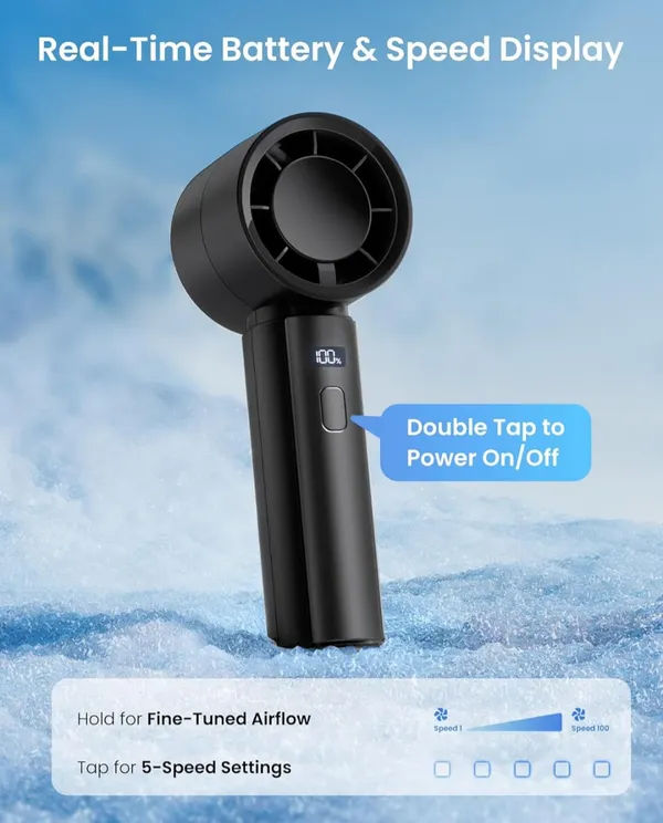 M11_Rechargeable_Handheld_Fan_With_120_Speed