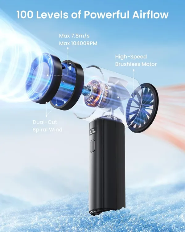 M11_Rechargeable_Handheld_Fan_With_120_Speed
