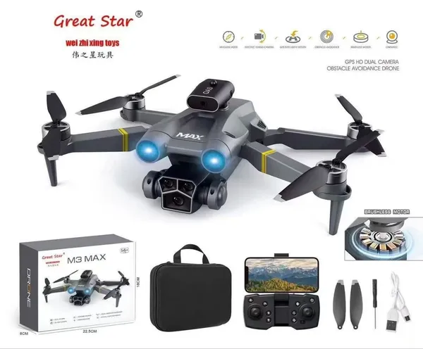M3_Max_Drone_With_3_Camera