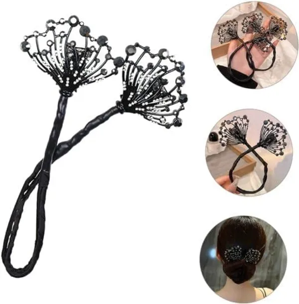 Floral_Hair_Bun_Maker_Clip_For_Women