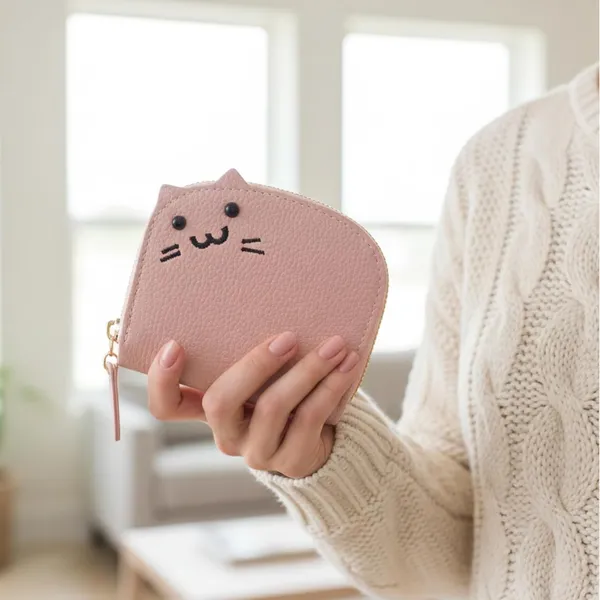 Cute_Cat_Small_Wallet_For_Women