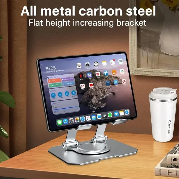 Aluminium_Tablet_Stand_Holder_360_Rotating_Base_Smart_And_Stylish_Device_Stand