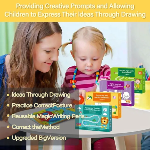 64_Pages_Magical_Tracing_Workbook_Set