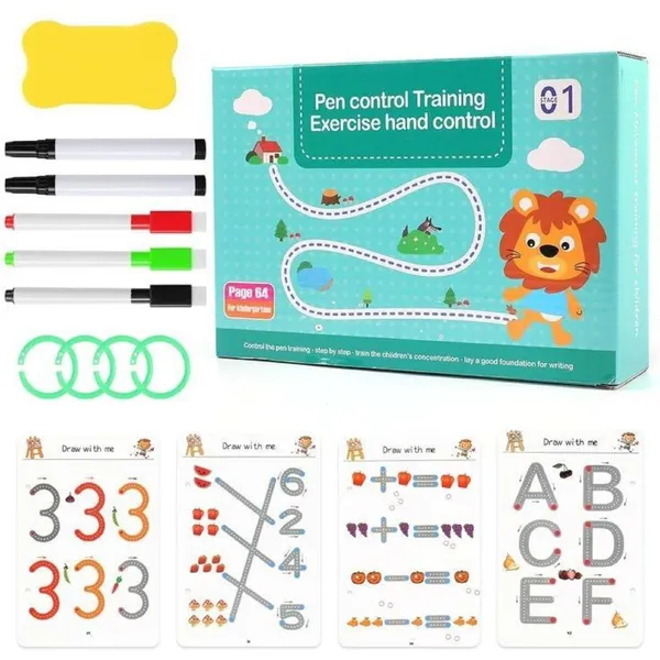 64_Pages_Magical_Tracing_Workbook_Set