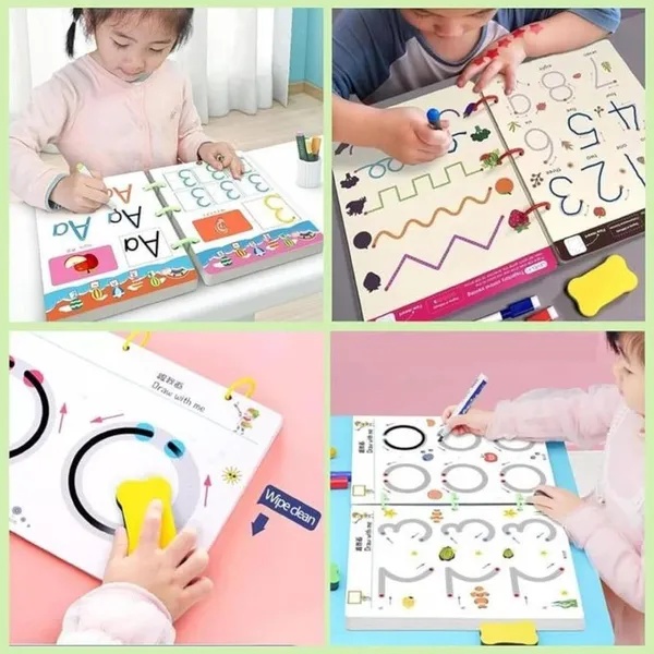 64_Pages_Magical_Tracing_Workbook_Set