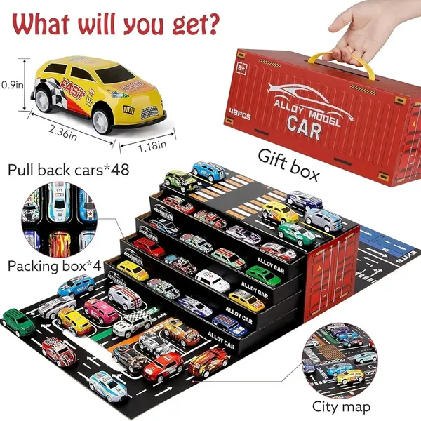 48_Pieces_Pull_Back_Car_Set