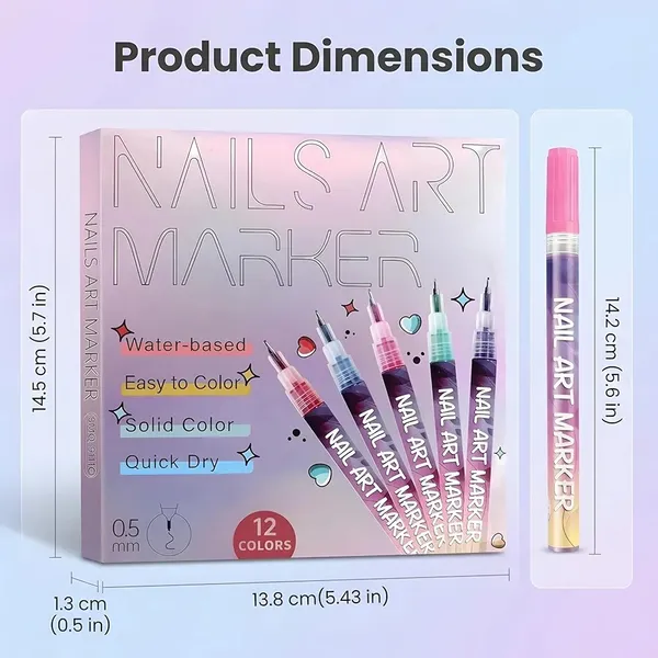 12_Pc_Nail_Art_Maker_Pen