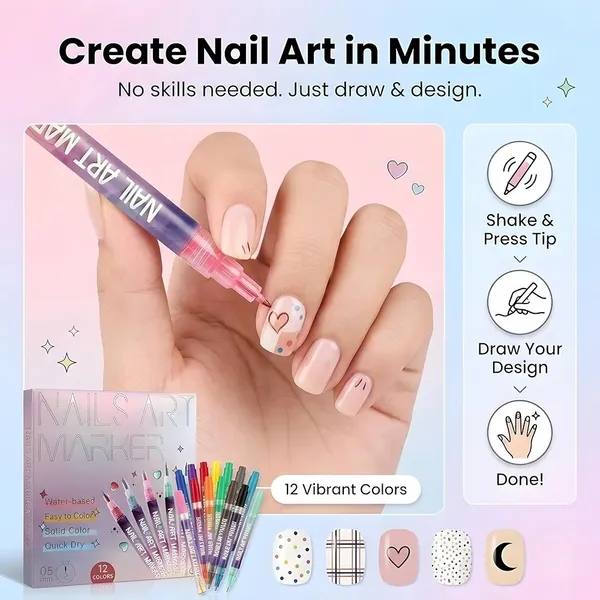 12_Pc_Nail_Art_Maker_Pen