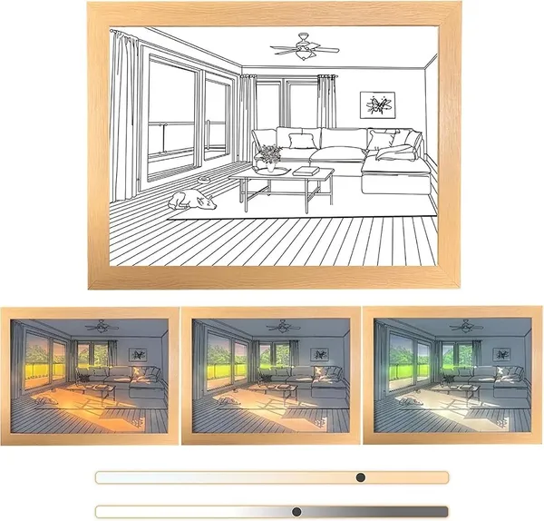 3_D_Led_Painting_Wooden_Photo_Frame