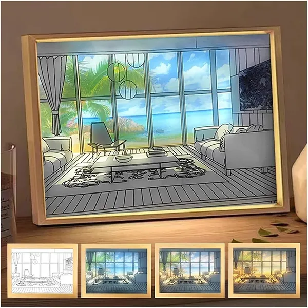 3_D_Led_Painting_Wooden_Photo_Frame