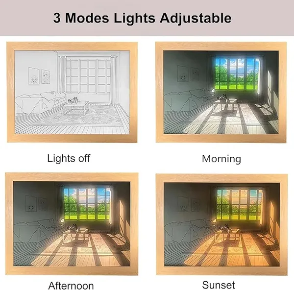 3_D_Led_Painting_Wooden_Photo_Frame