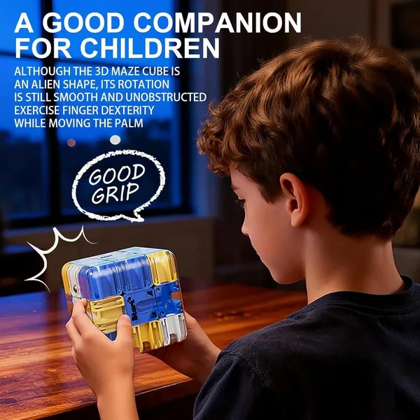 3_D_Ball_Rolling_Maze_Cube_Puzzle