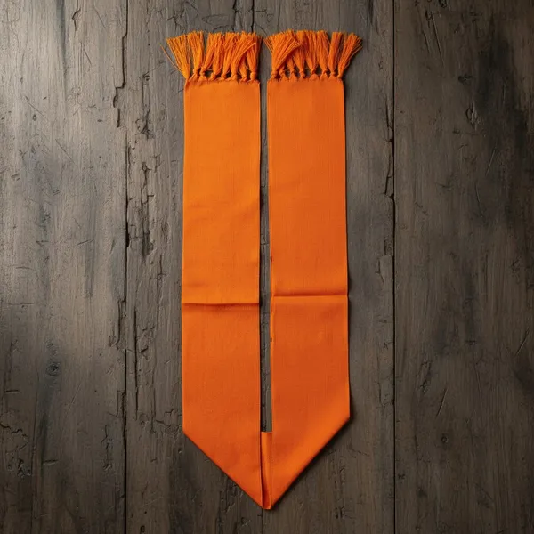 Premium_Bhagwa_Woolen_Scarf_Hindu_Religious_Saffron_Muffler_Warm_Angvastram_For_Pooja_Mandir_And_Spiritual_Occasions