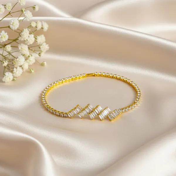 Zig_Zag_Baguette_Round_Crystal_Bracelet