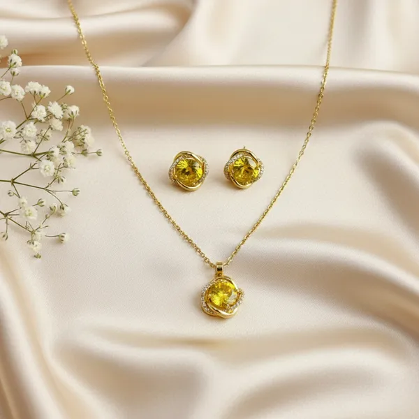 Citrine_Yellow_Crystal_Jewelry_Set