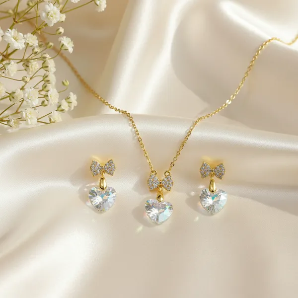 Iridescent_Heart_Bow_Set