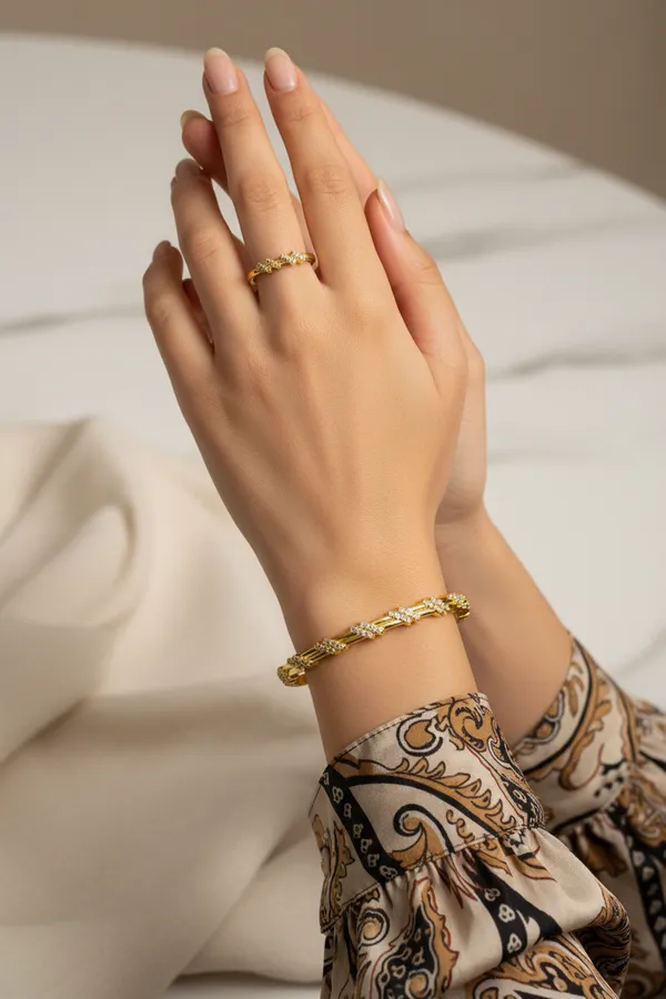 Chevron_Zig_Zag_Bangle_Ring_Set
