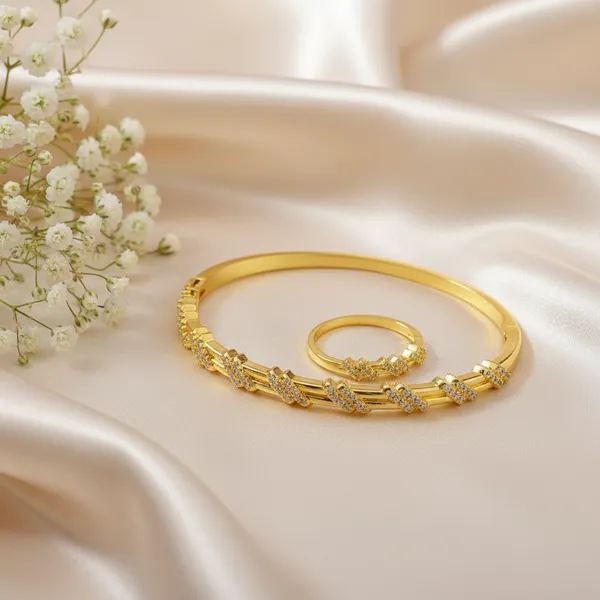 Chevron_Zig_Zag_Bangle_Ring_Set
