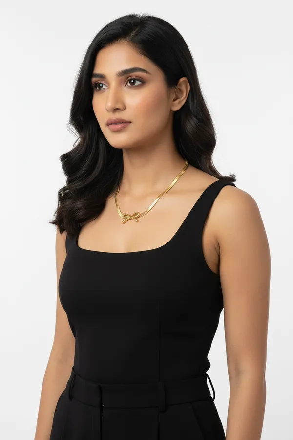 Gold_Herringbone_Bow_Necklace