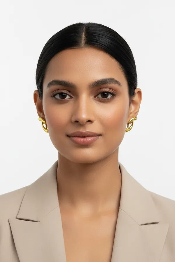 Gold_Infinity_Ribbon_Earrings