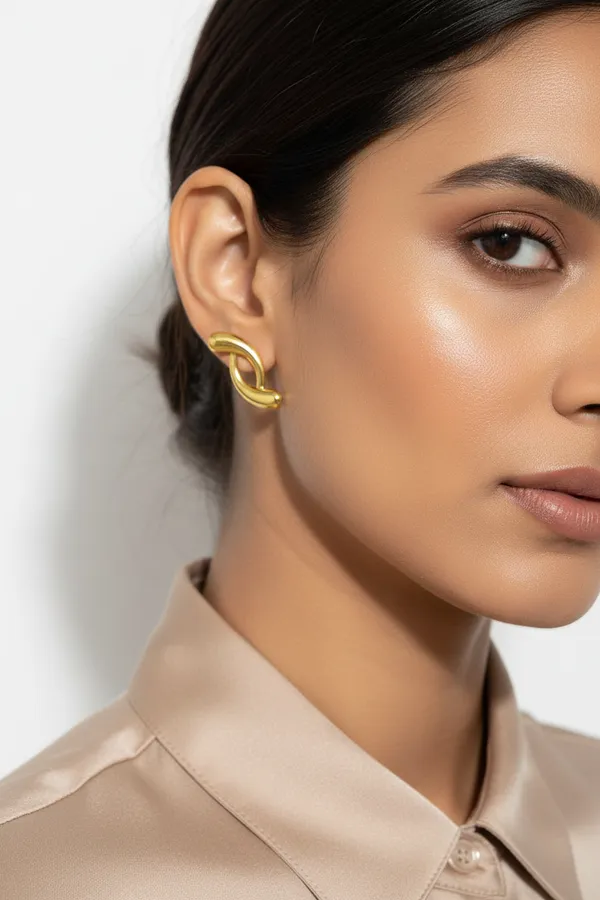 Gold_Infinity_Ribbon_Earrings
