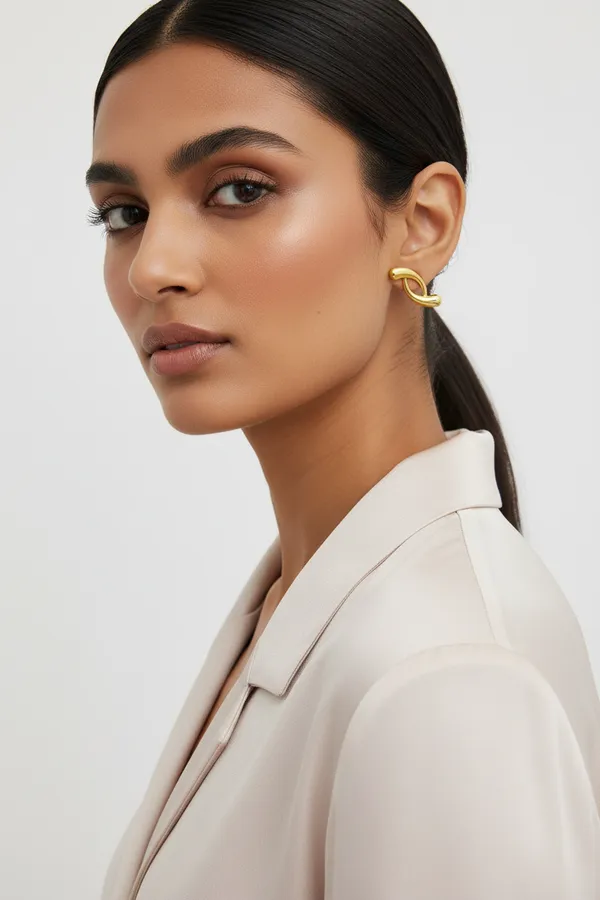 Gold_Infinity_Ribbon_Earrings