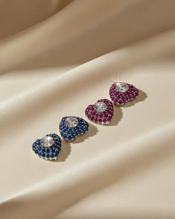 Midnight_Heart_Stud_Earrings_Rose