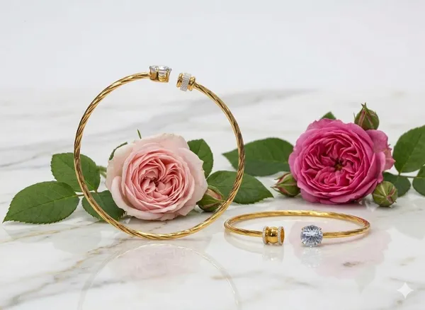 Gold_Toned_Crystal_Stone_Twisted_Open_Cuff_Bangle_Set_Of_2