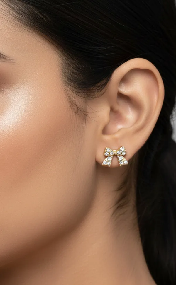Gold_Toned_Crystal_Bow_Stud_Earrings