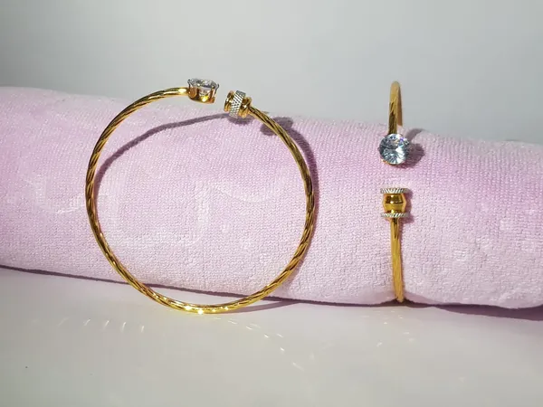 Gold_Toned_Crystal_Stone_Twisted_Open_Cuff_Bangle_Set_Of_2