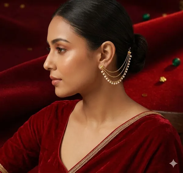 Traditional_Kundan_Pearl_Sahara_Ear_Chain_Gold_Tone