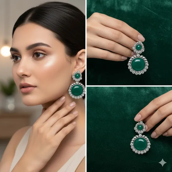 Green_Stone_Statement_Earrings_With_Crystal_Accents