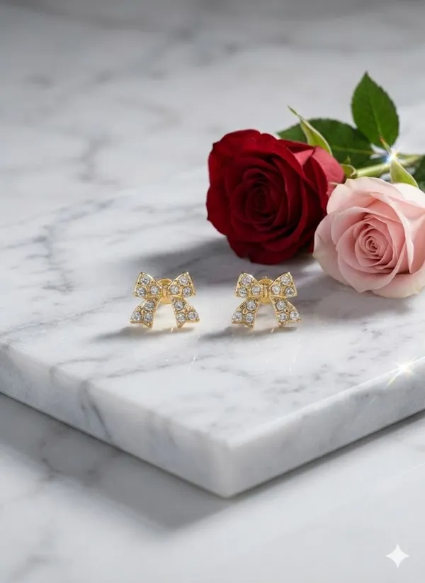 Gold_Toned_Crystal_Bow_Stud_Earrings