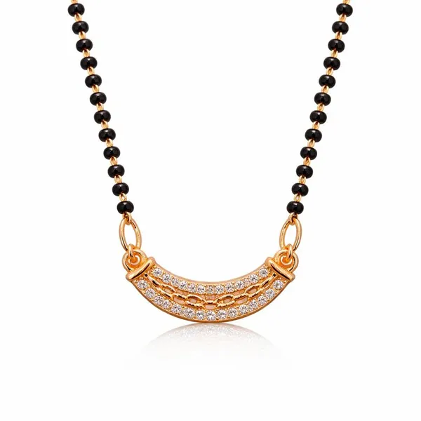 Elegant_Gold_Plated_Crescent_Mangalsutra_With_Black_Beads