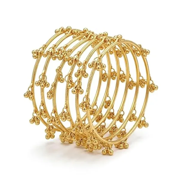 Kashmiri_Ghungroo_Bangles_Set_Pack_Of_8_Traditional_Gold_Plated_Bangles
