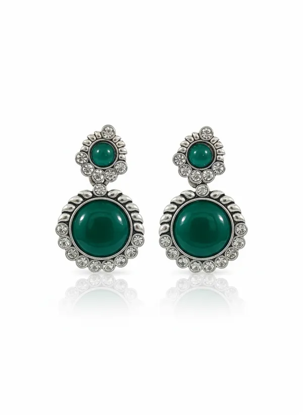 Green_Stone_Statement_Earrings_With_Crystal_Accents