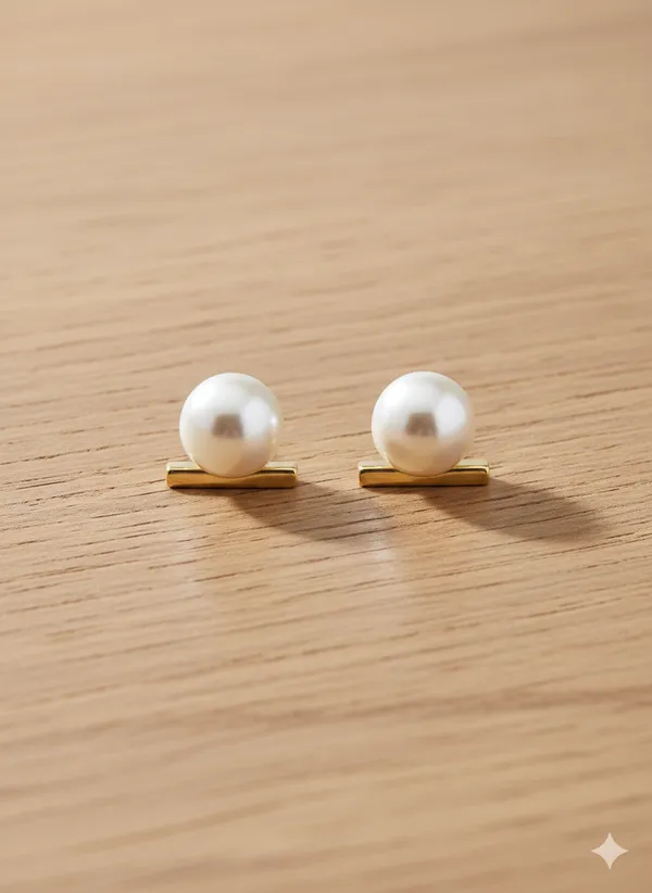 Elegant_Pearl_Stud_Earrings_With_Gold_Bar_Design