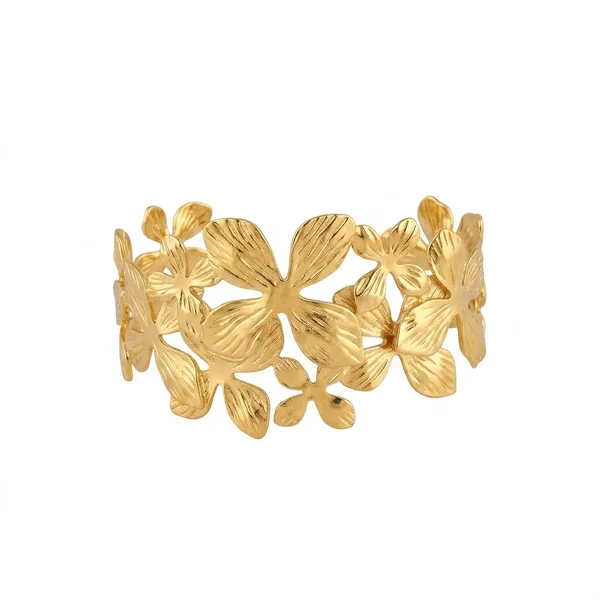 Gold_Tone_Floral_Cuff_Bracelet