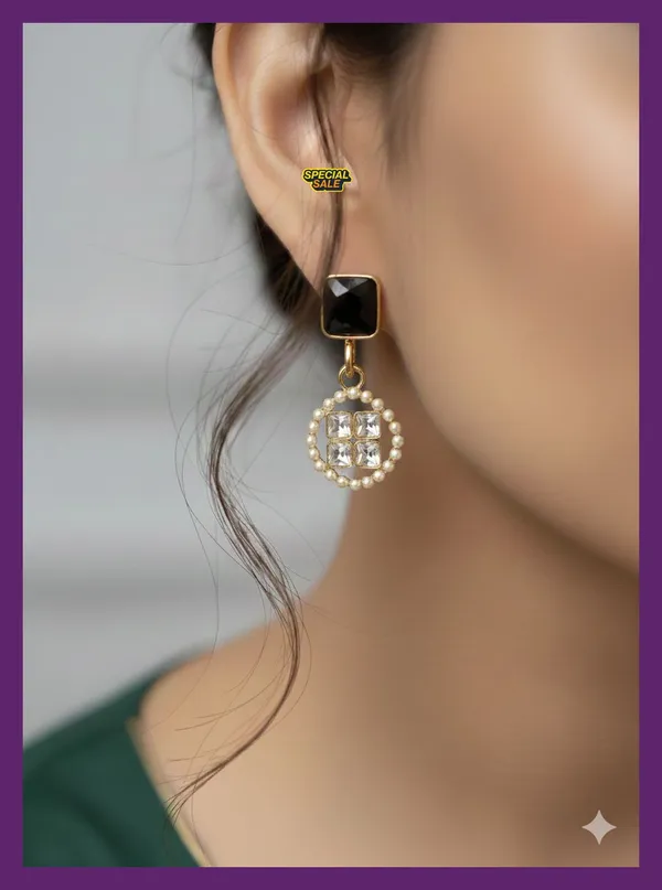 Gold_Toned_Black_Stone_Drop_Earrings_With_Crystal_Embellishments