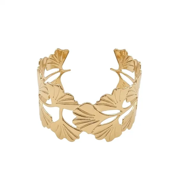Gold_Toned_Ginkgo_Leaf_Cuff_Bracelet