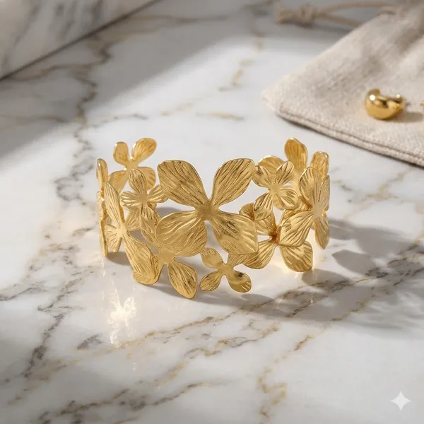 Gold_Tone_Floral_Cuff_Bracelet